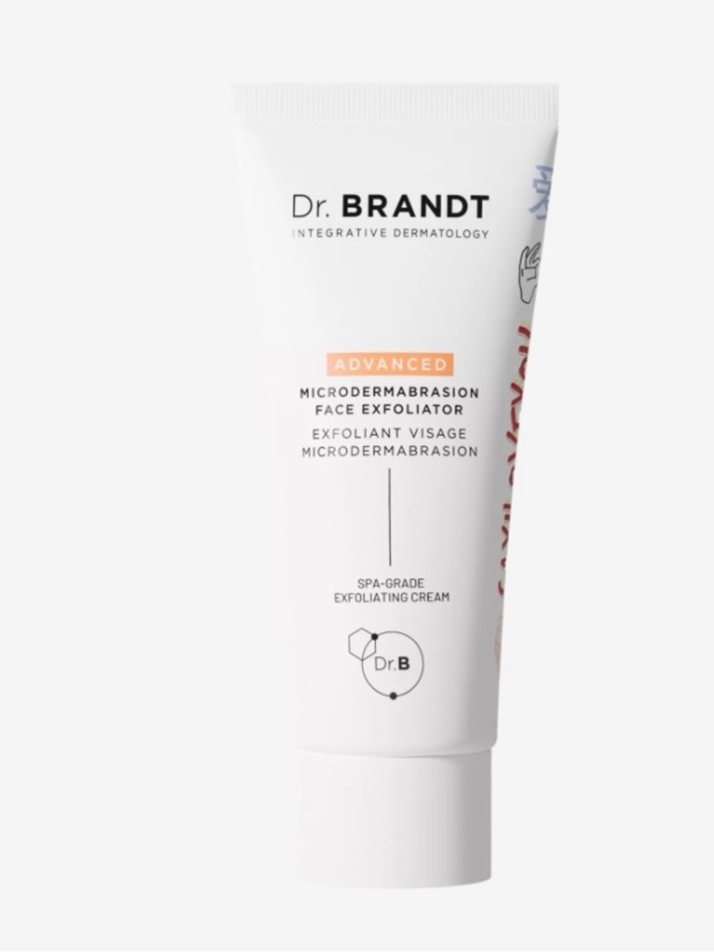 Dr. Brandt White & Orange Microdermabrasion Face Exfoliator